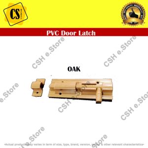 PVC Door Latch Bolt Door Slug Lock Door Catch Hook Latch Clasp for Bathroom Bedroom Storeroom