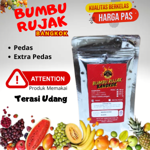 Bumbu Rujak Bangkok Gatot Koco 100 gr - Bumbu Rujak Dengan Ciri Khas Terasi Udang