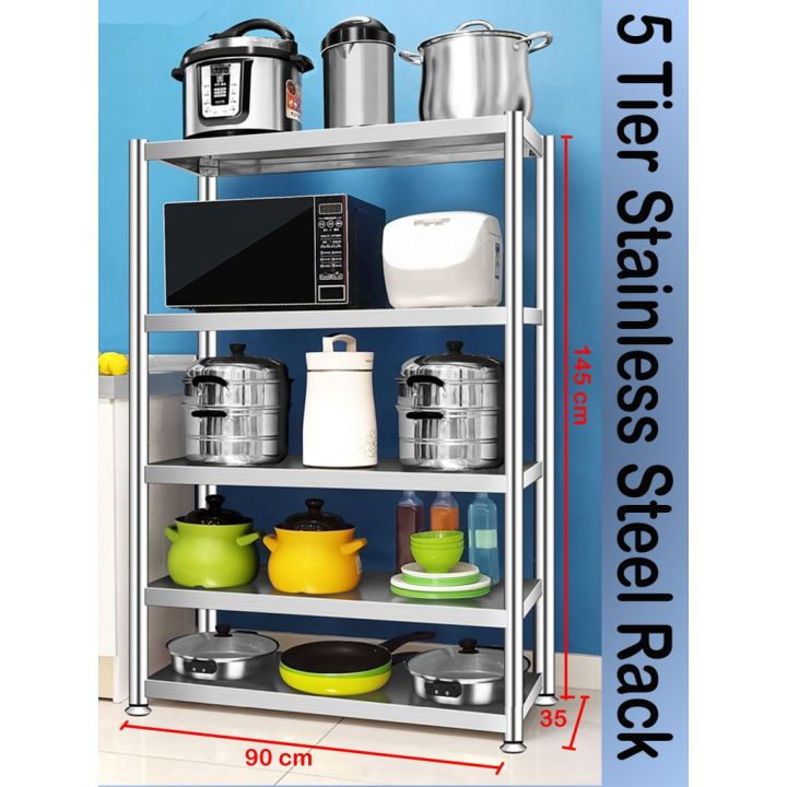 Lazada stainless steel rack hot sale