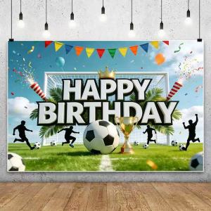Ready stock sa local warehouseWorld Cup Football Games Party Atmosphere Photography Backdrop Banner Props Background