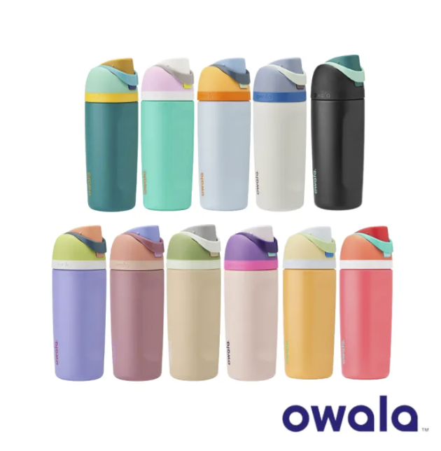 Owala Kids FreeSip 16oz Stainless Steel Owala Kids Free Sip