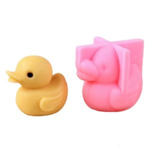 3D Duck Figurine Silicone Molds Chocolate Molds Cake Fondant Molds for Making Soap Chocolate Epoxy Resin Project