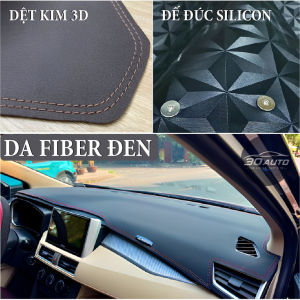 Thảm taplo da Fiber HYUNDAI ELANTRA 2008-2026 chuẩn form không mùi bảo hành 2 năm 30 Auto