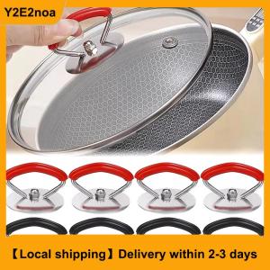 【Local shipping】 1Pc Universal Cookware Knobs Anti-Scalding Pan Cover Handles Stainless Steel Pot Lid Grips Replacement Cookware Lid Handgrip