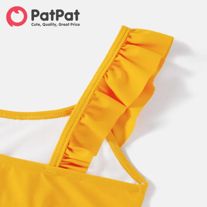 PatPat%20Family%20Matching%20Allover%20Lemon%20Print%20and%20Solid%20Halter%20Neck%20Two-piece%20Swimsuit%20or%20Swim%20Trunks%20Shorts%20-%20Image%208