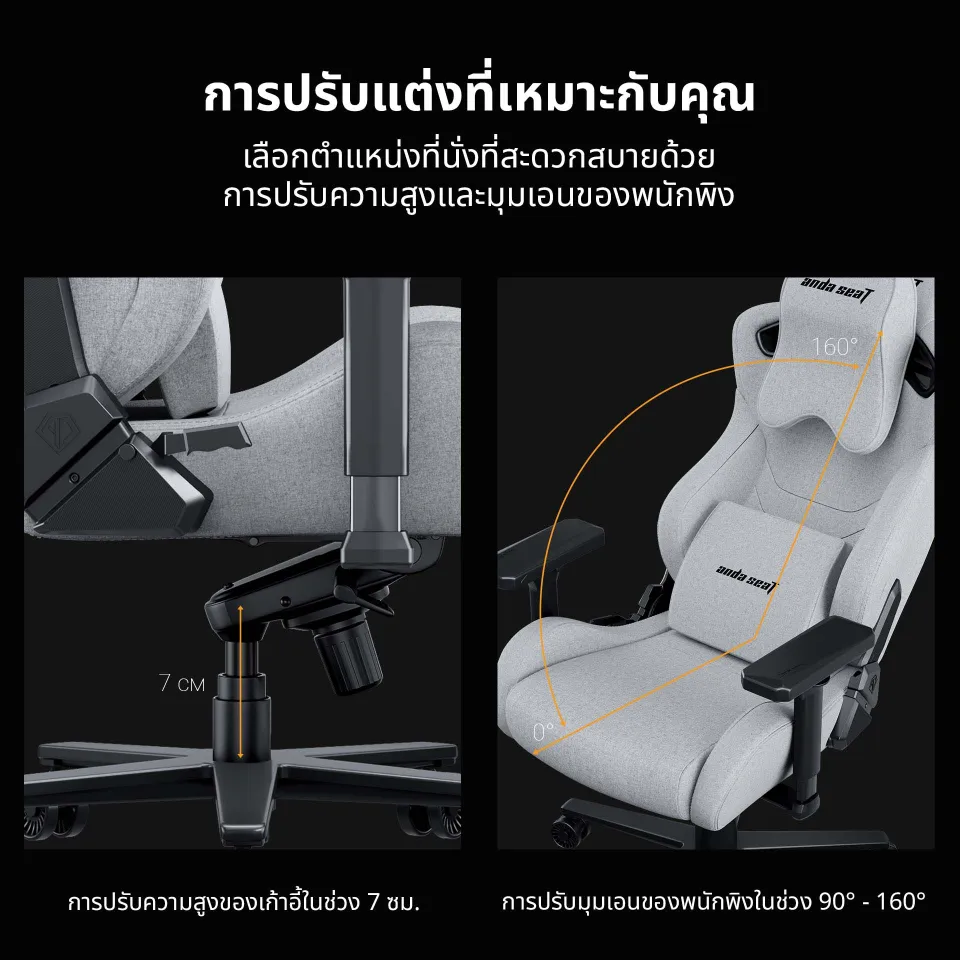 Anda Seat Kaiser Pro Series Premium Gaming Chair(AD12XL) อันดาซี