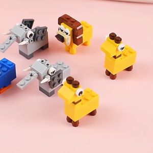 Pengasah Pensel DIY DIY卡通积木卷笔刀拼装文具 DIY Block Sharpener 儿童学生创意益智文具 Creative Building Block Stationery