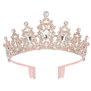 Tinh Tế Tiaras Sinh Nhật Headbands Thanh Lịch Hairbands Cho Cô Gái tiệc cưới đạo cụ chụp ảnh Mũ Nón Vương Miện