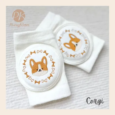 PK สนับเข่าเด็ก วัยหัดคลาน หัดเดิน Baby Knee Pads เนื้อผ้านุ่ม แผ่นรองหลายชั้น ดูดซับแรงกระแทกได้ดี
