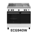 Electrolux ECG-930W/ECG-940W/ECG-932W/ECG-942W/ECM-932X Freestanding Gas Cooker with 62L Oven. 