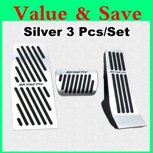 Mazda 3 BP Mazda CX30 2020 - 2026  Skyactiv Anti-Slip Aluminum Pedal Brake Car Foot Brake Pedal Protection Comfortable