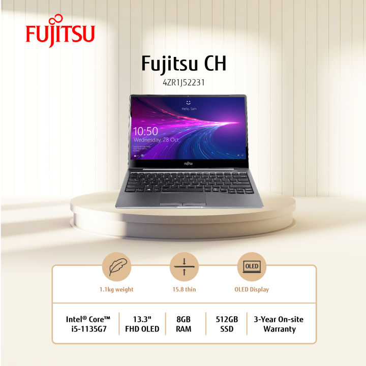 FUJITSU CH 4ZR1J52231 | i5-1135G7 | SHARED GRAPHICS | 13.3