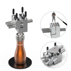 Nasedal Handheld Mini 2in1 Table-top Vise for GK Model Building Fixed Jig Multi-function Portable Fixture Hobby Model Tools