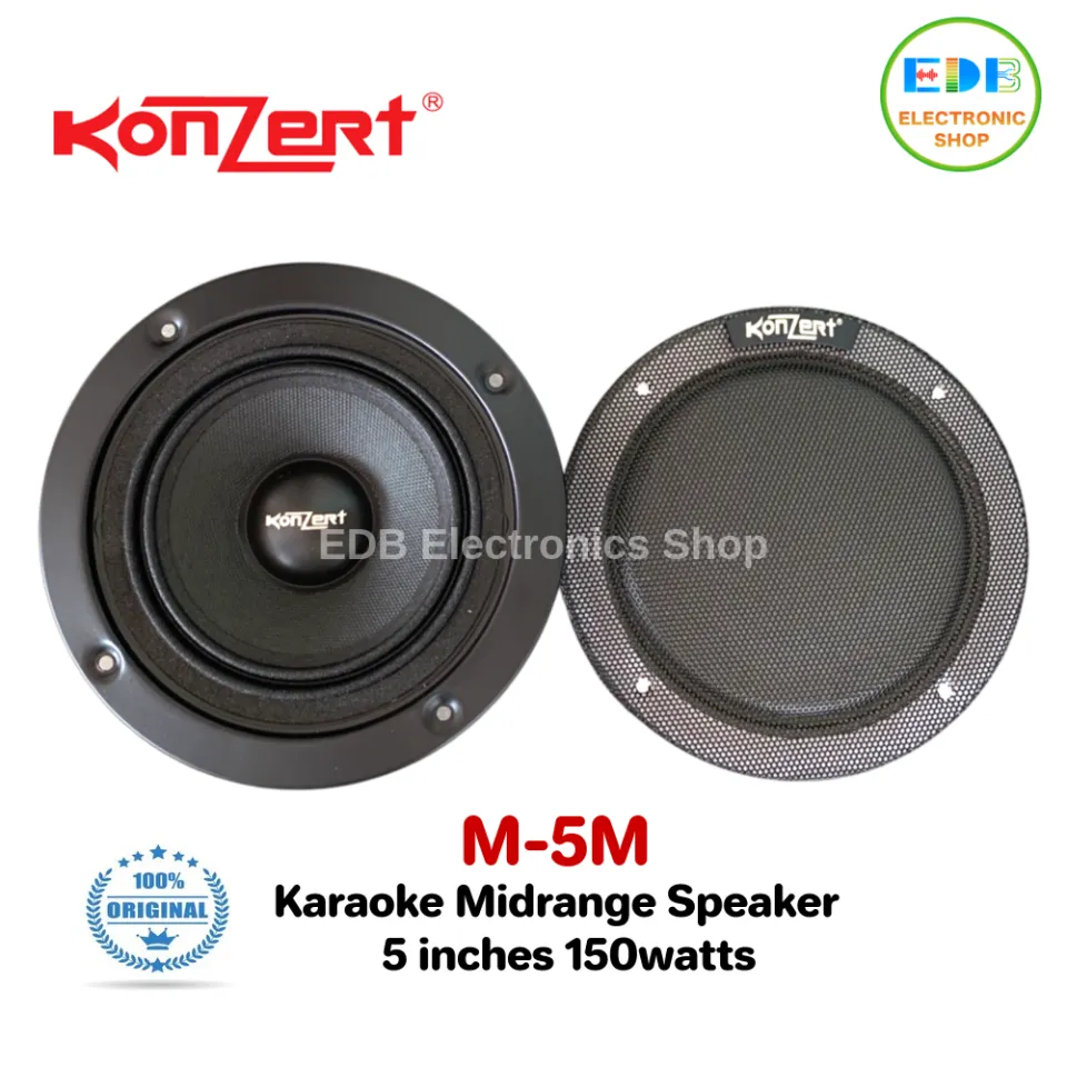 New Konzert M-5M inch Midrange Speaker 8ohms 150watts 5