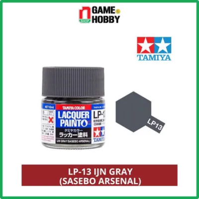 SƠN MÔ HÌNH TAMIYA LACQUER LP-13 IJN GRAY SASEBO ARSENAL