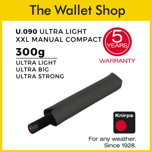 Knirps U.090 Ultralight XXL Manual Compact Umbrella