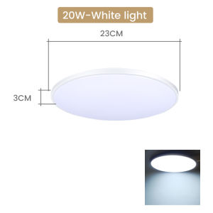 3Tone/White LED Ceiling Light 96W 80W 72W 48W 36W 20W Remote Control Dampproof Lights for Living Room