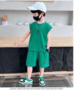 kid clothes sets for boy Top+shorts sets 100%cotton Short sleeve Clothes Sets for Boys sets Top+shorts sets