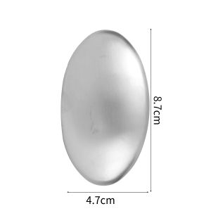 1-5Pcs Cleaning Soap Stainless Steel Hand Deodorizing Soap Remove Garlic and Fish Smells for Home Kitchen Bathroom Accessories