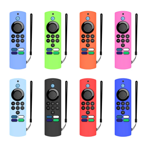Silicon mềm chống bụi cho trường hợp cháy thiết bị TV Stick Lite với mới nhất Alexa điều khiển từ xa bằng giọng nói Lite 2nd thế hệ 2022 giọng nói re