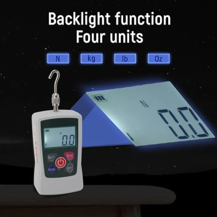 Digitale Krachtmeter 100N Push Pull Meter LCD Digitale Krachtmeter 100N Push Pull Meter LCD