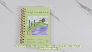 2-Packs 5"x7.5"Spiral Watercolor Paper Pad - 30 Sheets 140lb/300g Acid-Free Artist Paper Tear-Line Perforated Pages for Framing & Mixed Media Watercolor Art Journaling (AdultsBeginners Travel)