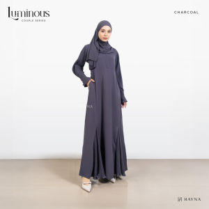 HAYNA Luminous Dress (All Colors) - Gamis Muslim Couple Wanita Busui Friendly