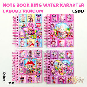 TAIYO 3D Ring Note Book Sanrio Quicksand Shake Sticker Stiker Tempel Buku Catatan Karakter Kartun