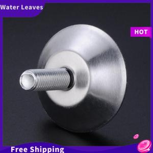 Water Leaves 5pcs เหล็กเฟอร์นิเจอร์ขาฐานกันลื่นโต๊ะตู้ขา Pad ปรับระดับฟุต leveler M8 M10 screw 15mm-27mm
