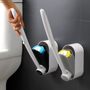 Disposable Toilet Brush No Dead Angle Disposable Household Toilet Cleaning Brush Replacement Head Wall-Mounted Toilet No Dead Angle Disposable Household Toilet Cleaning Brush Replacement Head Wall-Mounted Toilet