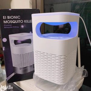 Đèn bắt muỗi thông minh diệt côn trùng sử dụng ánh sáng xanh UV kiêm đèn ngủ