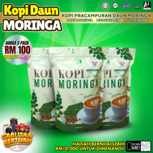 KOPI DAUN MORINGA MATCHA LATTE COMBO 3 PACK
