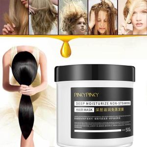 PINKY PINKY PinkyPinky Deep Moisturize Non-Steaming Hair Mask / Hair Treatment 500g SG Ready Stock 缤肌免蒸发膜滋养护发素正品