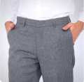 Celana Formal Pria - Celana Panjang Slimfit Hitam Bahan 27 - 38. 