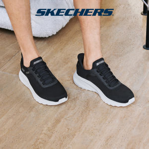 Skechers สเก็ตเชอร์ส รองเท้าผู้ชาย Men Bobs Squad Chaos Bobs Shoes - 118303-BLK - Memory Foam