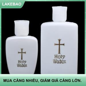 【LAKEBAO】 1 chai nước nhựa phục sinh đồ dùng Tôn Giáo chai nước thánh phục sinh