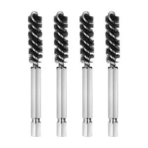 2/4 Pcs Golf Shaft Ferrules Brush Golf Clubs Head Hosel Brush Stainless Steel Bore Brush Wire Brush Cleaning Tool