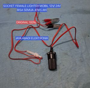 memiliki voltase hingga 12 V sehingga H24 cigarette lighter ORI 100% TERMINAL CLIP ON SOKET SOCKET PLUG AKI MOBIL DC TO AC LISTRIK SETRUM CAS ELEKTRONIK 12v 24v KABEL 1.5 METER INVERTER ADAPTOR KONEKTOR ADAPTER COLOKQN JAMPER MOBIL TRUK 2A