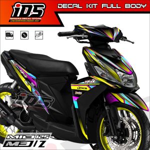 {PROMO} Decal Mio M3 Full Body Stiker Mio Z Full Body Desain Racing