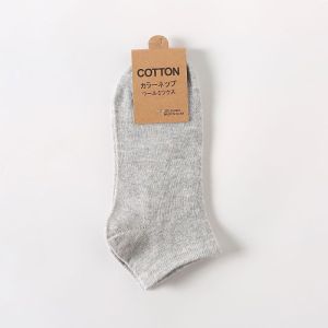 Cotton Ankle Socks – Breathable Casual Socks Size 39-44 (Not Thin Good Quality)  100% Cotton Boat Socks