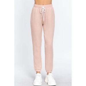 Celana Jogger Wanita Tali Depan Olahraga Gym Lari Fitnes Cp15