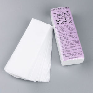 20Pcs/Set Hair Removal Wax Strips Papers Calf Underarm Arm Large Size Double Tape Body Hair Remover