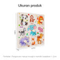 Payoe Kayu Maina Jigsaw Puzzle Anak Bayi  Mainan Edukasi Wooden Toys. 