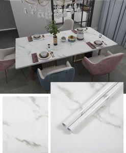 fashion shop kitchen size 5mx60cm Kitchen Bathroom Self-adhesive Wall paper Waterproof Foil Stickers Anti-oil Wrap heatproof