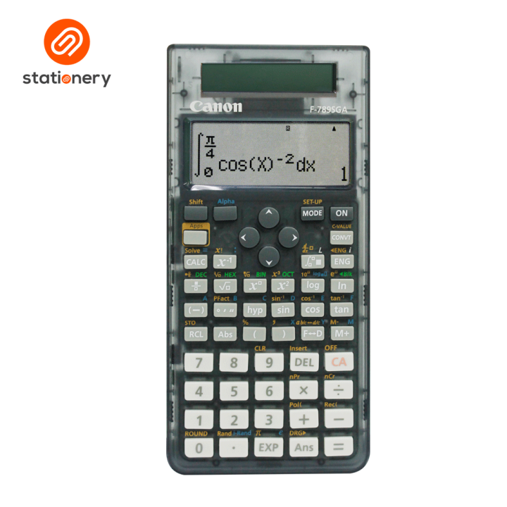 Canon Scientific Calculator F-789SGA Solar Powered Scientific