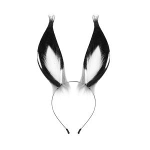 Băng đô tai thỏ sang trọng cho nữ phụ nữ Động vật mềm tai hairband trang điểm cho tóc cho trang phục halloween EVERYDAY