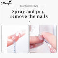 Monja 60ml Nail Glue Remover Off For Press On Nail Clear Soild Nail Glue Fake Nail Adhesive Glue Remover DIY Manicure Tool. 