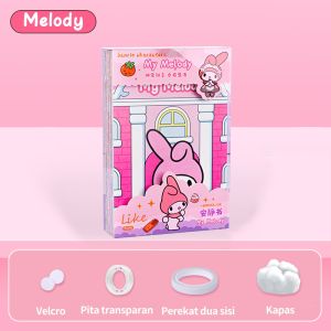 Mumystation diy buku sanrio busy book bayi buku aktivitas anak lucu