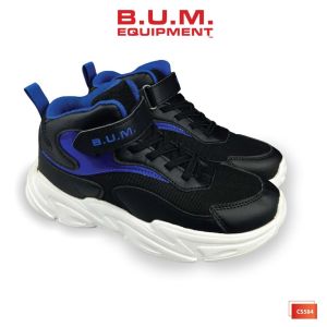 BUM Equipment Kasut Kanak-Kanak Kids Shoe CS583/CS584 Warna Hitam Merah/Hitam Biru (Black x Red/Black x Blue)