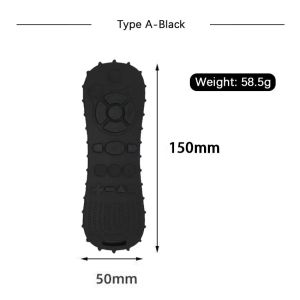 ★Same Day Shipping★ 1Pc Grade Silicone Baby Teether Soothing Teether Early Educational Sensory Toys for Infant Teether Remote Control Shape HSQ-Teether-230710-Remote